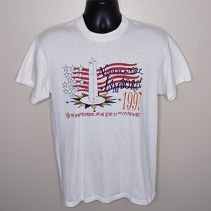 VTG 90s Boy Scouts National Jamboree Men's Medium T-shirt Single Stitch Oneita